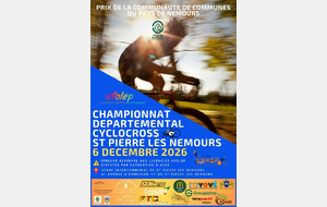 Cyclocross de St Pierre Lès Nemours - Prix de la Communauté de Communes du Pays de Nemours